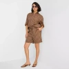 Ana Womens Pull-on Short In Brown