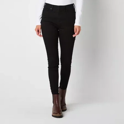 Ana Womens Skinny Fit Jean In Black