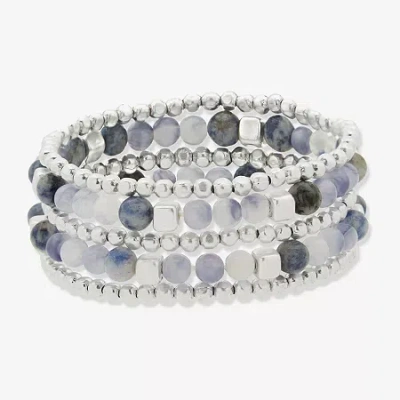Ana Womens Stretch Bracelet In Blue