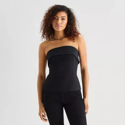 Ana Womens Tube Top In Black