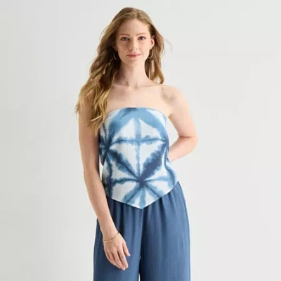 Ana Womens Tube Top In White