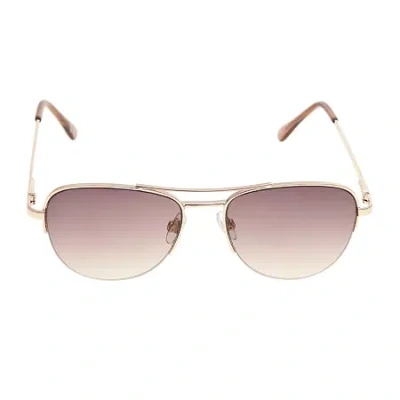 Ana Womens Uv Protection Aviator Sunglasses In Pink