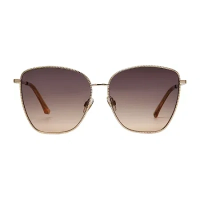 Ana Womens Uv Protection Cat Eye Sunglasses In Yellow