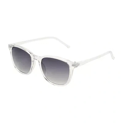 Ana Womens Uv Protection Square Sunglasses In White
