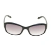 Ana Womens Uv Protection Rectangular Sunglasses In Black