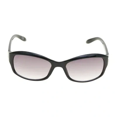 Ana Womens Uv Protection Rectangular Sunglasses In Black