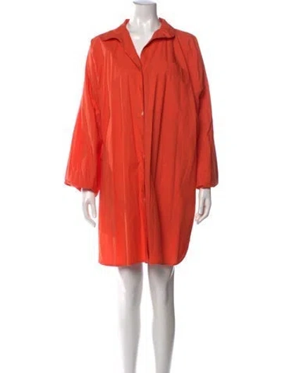 Pre-owned Anaak Mini Dress In Orange