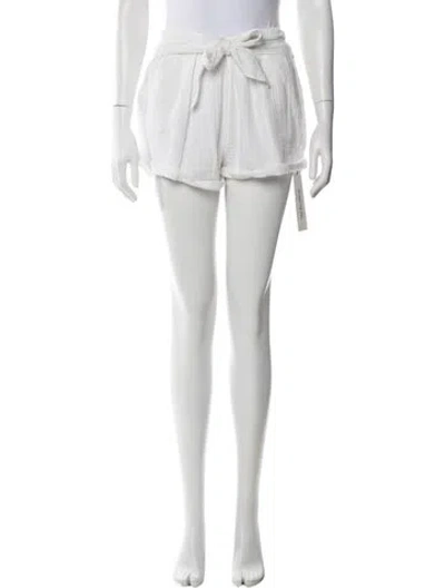 Pre-owned Anaak Mini Shorts In White