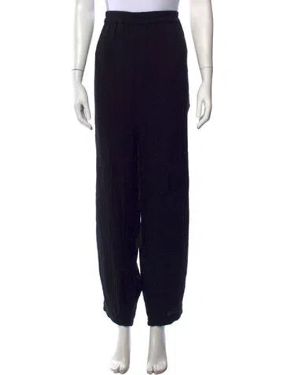 Pre-owned Anaak Wide Leg Pants In Black