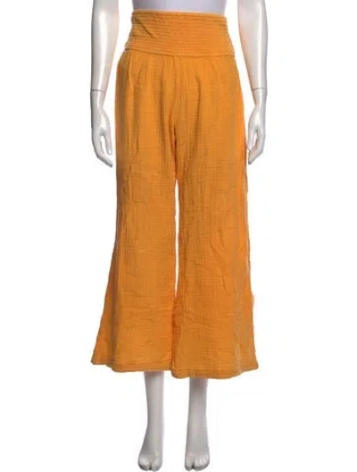 Pre-owned Anaak Wide Leg Pants In Neutrals