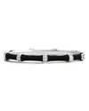 Anabel Aram Bamboo Bangle Bracelet In Black