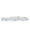 Anabel Aram Bamboo Bangle Bracelet In Gray