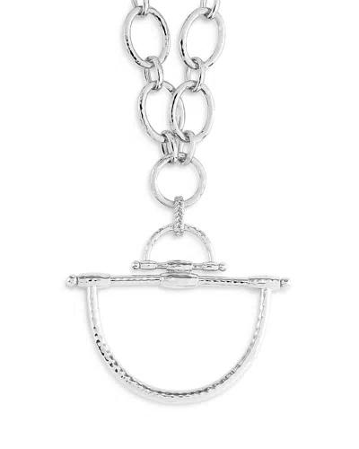 Anabel Aram Cheval Bit Pendant In Silver