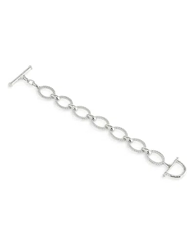 Anabel Aram Cheval Chain Bracelet In Silver