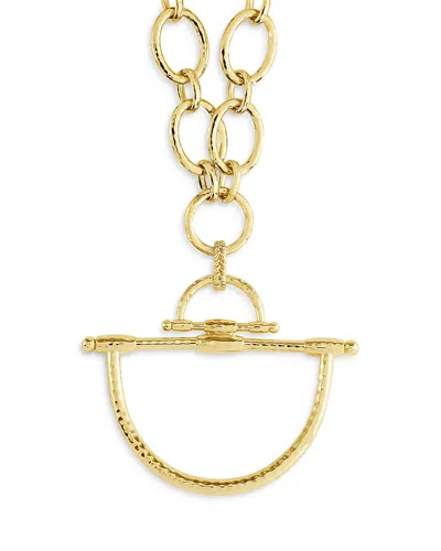 Anabel Aram Cheval D Ring Pendant In Metallic