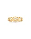 Anabel Aram Enchanted Forest 18k Yellow Gold Plated Chain Ring