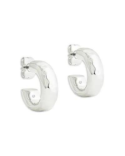 Anabel Aram Farrier 18k Yellow Gold Plated Huggie Hoops, 0.7 Diameter