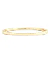 Anabel Aram Farrier 18k Yellow Gold Plated Or Sterling Silver Thin Hinged Bracelet