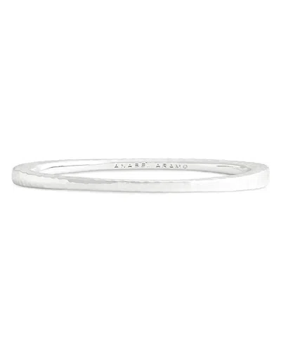 Anabel Aram Farrier 18k Yellow Gold Plated Or Sterling Silver Thin Hinged Bracelet