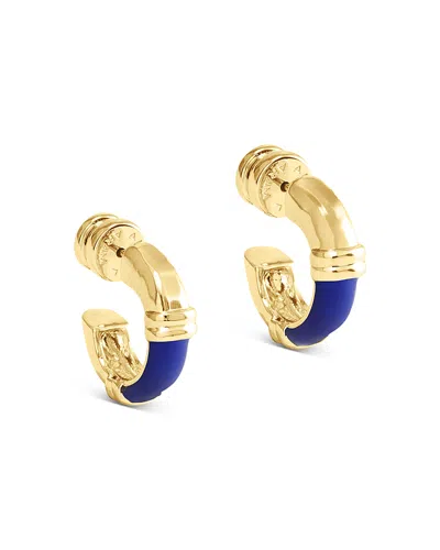 Anabel Aram Forza Huggie Hoop Earrings In Multi