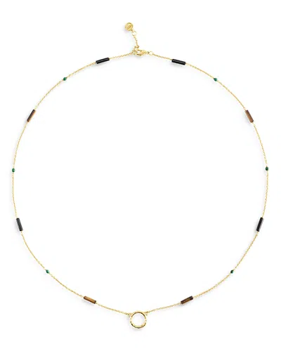 Anabel Aram Forza Long Chain Necklace, 24 In Pattern