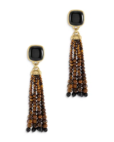 Anabel Aram Forza Tassel Earrings In Metallic
