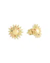 Anabel Aram Milos Soleil Stud Earrings In Gold