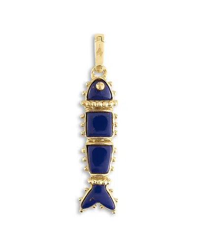 Anabel Aram Milos Stone Fish Charm In Multi