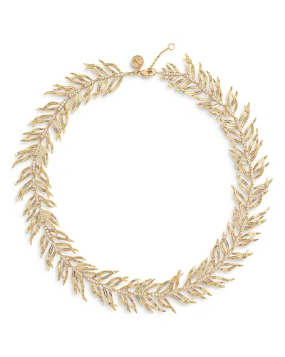 Anabel Aram Women's Palm 18k-gold-plated & Cubic Zirconia Necklace