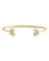 Anabel Aram Pave Butterfly Cuff Bracelet In 18k Gold Plated In Gold