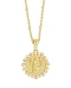 Anabel Aram Pave Zodiac Pendant Necklace, 16-17