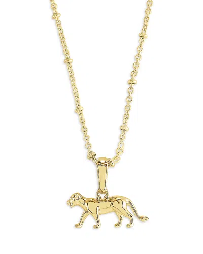 Anabel Aram Safari Lioness Charm In Gold