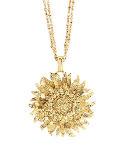 Anabel Aram Sunflower Charm In Gold