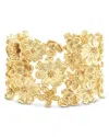 Anabel Aram Wildflower Cuff Bracelet In Gold
