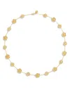 Anabel Aram Wildflower Station Statement Necklace, 20 In Gold