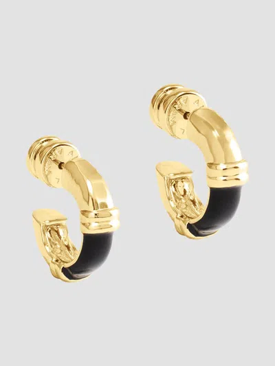 Anabel Aram Forza Huggie Hoop Earrings In Black