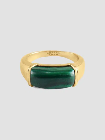 Anabel Aram Forza Ring In Green