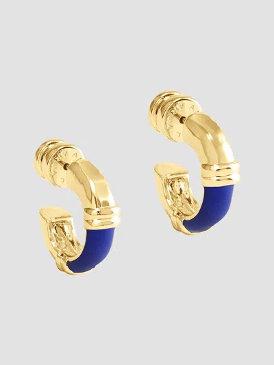 Anabel Aram Forza Huggie Hoop Earrings In Multi