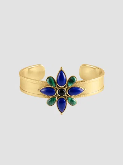 Anabel Aram Forza Fiore Cuff Bracelet In Orange