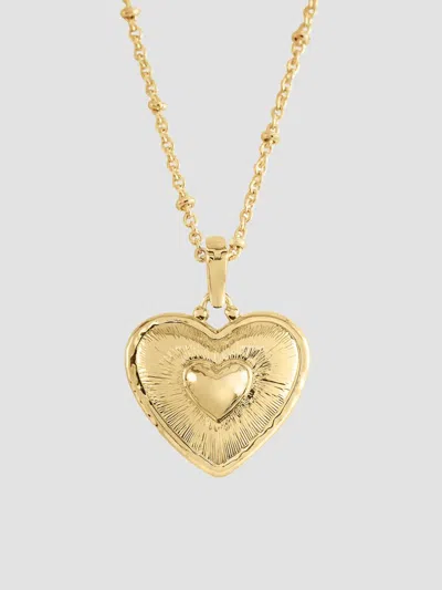 Anabel Aram Heart Radiant Charm In Gold