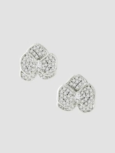 Anabel Aram Women's Orchid Sterling Silver-plated & Cubic Zirconia Stud Earrings
