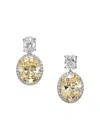Anabela Chan 14k White Gold Celestial Halo Diamond Earrings In Multi