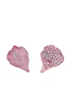 Anabela Chan 14kt Yellow Gold Blush Petal Earrings In Pink