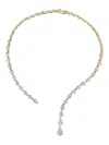 Anabela Chan 18k Gold Vermeil Nova Collar Diamond Necklace In Silver