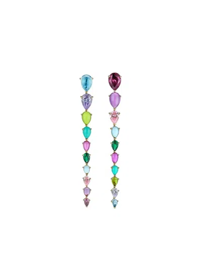 Anabela Chan 18k Gold Vermeil Nova Earrings In Multi