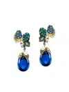 Anabela Chan 18k Yellow Gold Diamonds And Gemstones Earrings