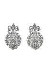 Anabela Chan 18kt Black Gold Mirage Diamond Earrings In Silver