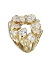 Anabela Chan 18kt Gold Vermeil Panettone Diamond Ring In Gold