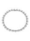 Anabela Chan 18kt White Gold Diamond Fleur-de-lys Diamond Necklace In White