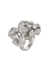 Anabela Chan Magnolia Diamond Ring In Silver